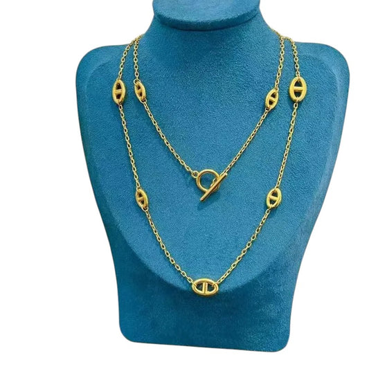 Orbit Long Necklace