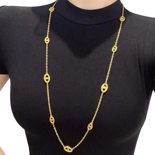 Orbit Long Necklace