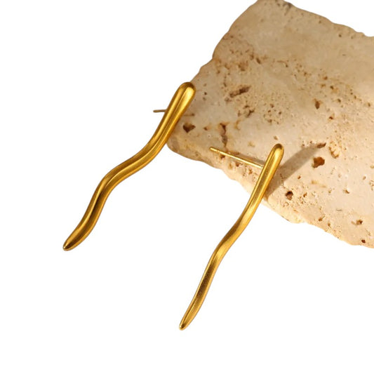 Ripple Drop Earrings